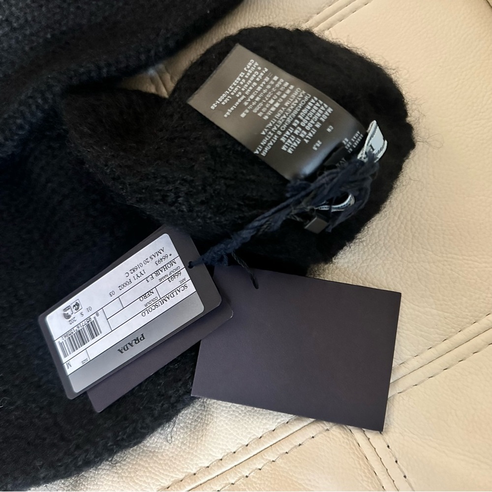 Prada Black Leg Warmers - Picture 6 of 6